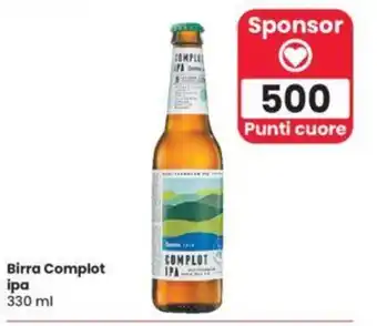 Despar Birra Complot ipa 330 ml offerta
