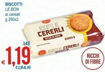 MD Discount Biscotti ai cereali 500 g(ml) offerta