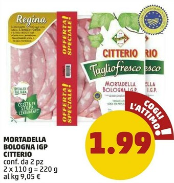 PENNY Mortadella bologna igp taglio fresco offerta