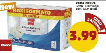 PENNY Penny carta igienica offerta