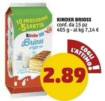 Kinder brioss 405 g