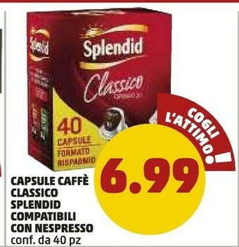PENNY Capsule caffe classico compatibili con nespresso offerta