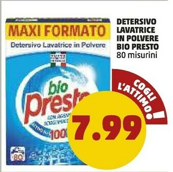 PENNY Detersivo lavatrice in polvere bio offerta