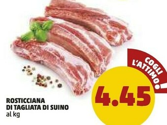 PENNY Rosticciana di tagliata di suino offerta