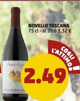 PENNY Novello toscana offerta