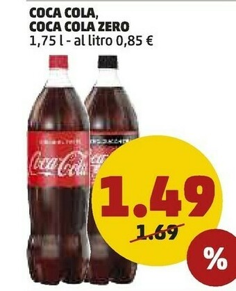 PENNY Coca-cola 1750 g(ml) offerta