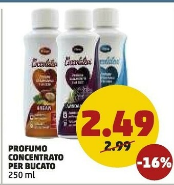 Profumo concentrato per bucato