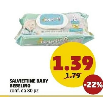 PENNY Bebelino salviettine baby offerta