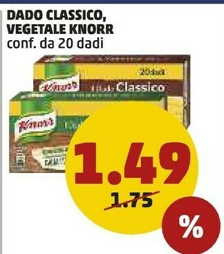 PENNY Dado classico offerta