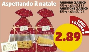 PENNY Regali bonta pandoro classico offerta