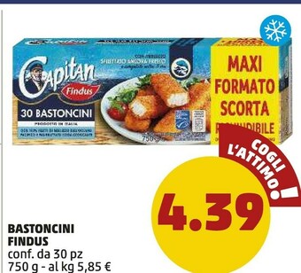 PENNY Findus - 30 bastoncini 750 g(ml) offerta