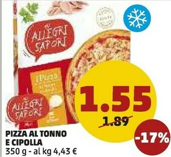 PENNY Pizza al tonno e cipolla offerta