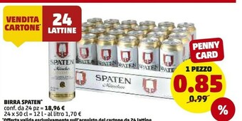 PENNY Spaten - spaten 500 g(ml) offerta