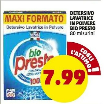 PENNY Detersivo lavatrice in polvere bio offerta