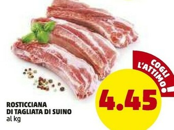 PENNY Rosticciana di tagliata di suino offerta