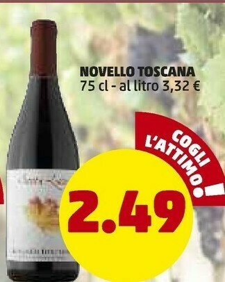 PENNY Novello toscana offerta