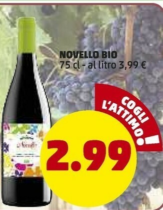 PENNY Novello bio offerta