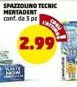 PENNY Spazzolino tecnic offerta