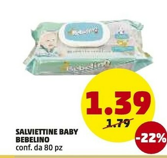 PENNY Bebelino salviettine baby offerta