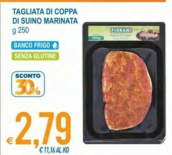MD Discount Tagliata di coppa di suino marinata offerta