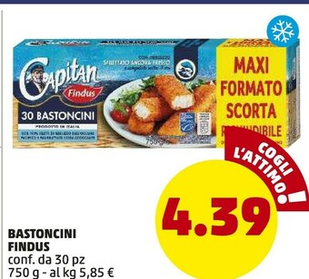 PENNY Findus - 30 bastoncini 750 g(ml) offerta