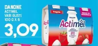 Gran Risparmio DANONE ACTIMEL VARI GUSTI 100 G X 6 offerta