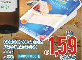 MD Discount Gorgonzola dolce 250 g offerta