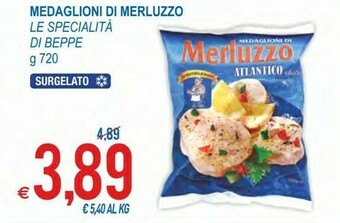 Medaglioni di merluzzo le specialità di beppe