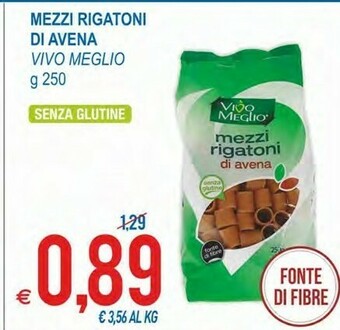 MD Discount Mezzi rigatoni di avena offerta