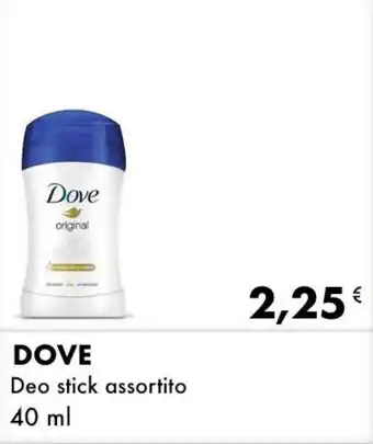 Iper Tosano DOVE Deo stick assortito 40 ml offerta