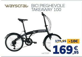 Norauto Bici pieghevole takeaway 100 offerta