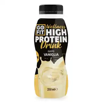 Qui Discount DRINK HIGH PROTEIN CACAO/VANIGLIA 250 ML offerta