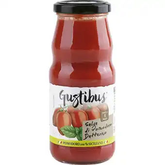 Qui Discount SALSA DI POMODORO DATTERINO GUSTIBUS 360 GR offerta