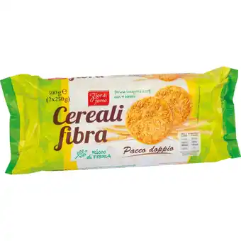 Qui Discount BISCOTTI CEREALI FIBRA FIORDIFORNO 500 GR offerta