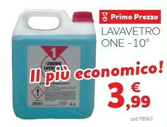 Lavavetro one -10�