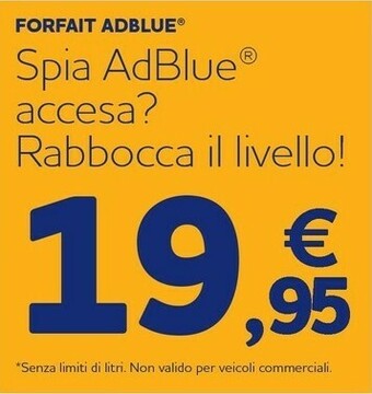Norauto Rimessa a livello adblue offerta
