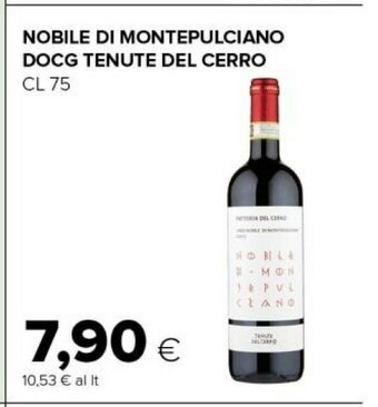 Tigre Vino nobile di montepulciano 750 g(ml) offerta