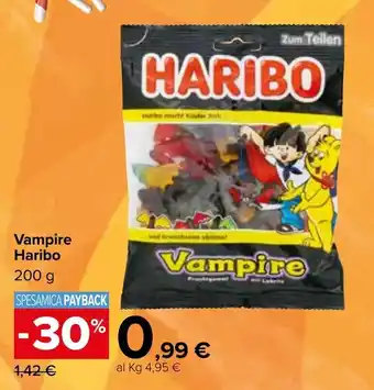 Carrefour Iper Haribo Vampire 200g offerta