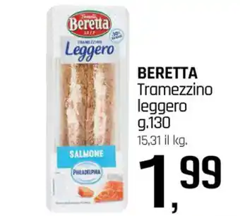 Famila Superstore BERETTA Tramezzino leggero g.130 offerta