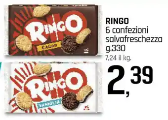 Famila Superstore RINGO 6 confezioni salvafreschezza g.330 offerta