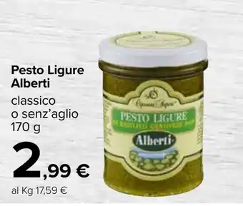 Alberti Pesto Ligure 170g