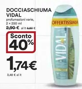 Ipercoop DOCCIASCHIUMA VIDAL offerta