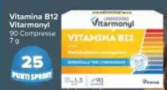 Vitamina B12 Vitarmonyl 90 Compresse 7 g