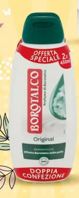 Tigre BAGNODOCCIA BOROTALCO BIPACCO ml 450 x 2 offerta