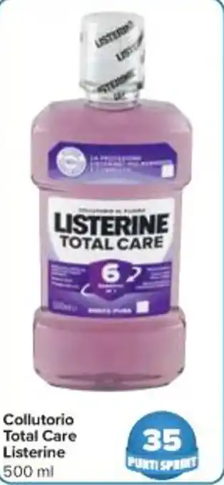 Carrefour Market Collutorio Total Care Listerine 500 ml offerta