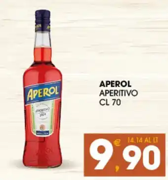 SeBón Supermercati APEROL APERITIVO CL 70 offerta