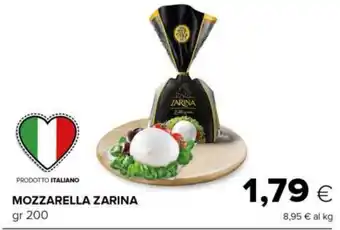Tigre MOZZARELLA ZARINA gr 200 offerta