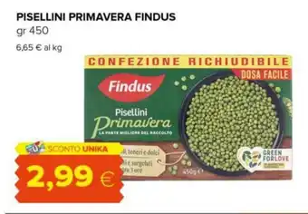 Tigre PISELLINI PRIMAVERA FINDUS gr 450 offerta