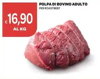 Ekom POLPA DI BOVINO ADULTO PER ROAST BEEF offerta