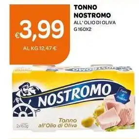 Ekom TONNO NOSTROMO ALL'OLIO DI OLIVA offerta